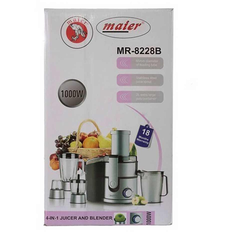 آبمیوه گیری چند کاره مایر مدل MR-8228