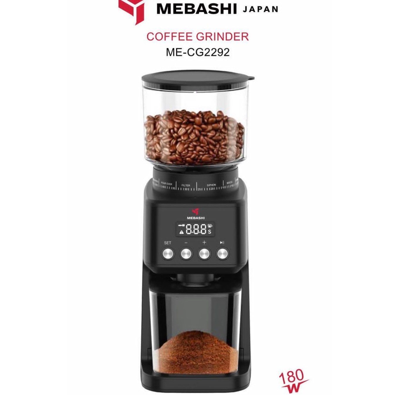 آسیاب قهوه مباشی مدل ME-CG2292