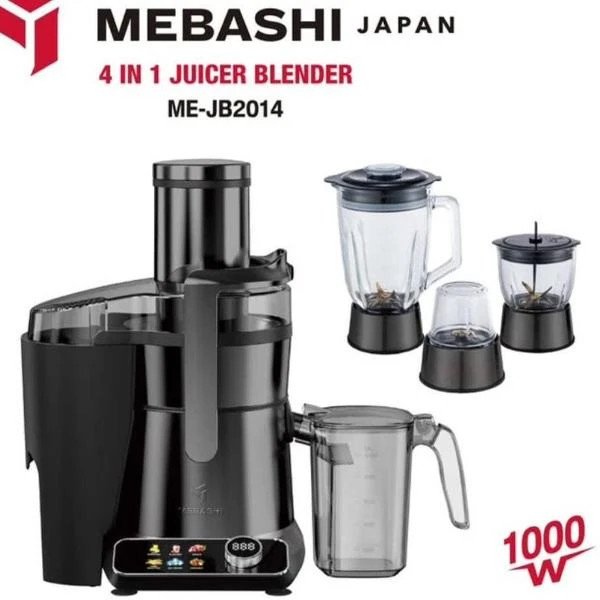 آبمیوه گیری چهار کاره مباشی مدل ME-JB2014